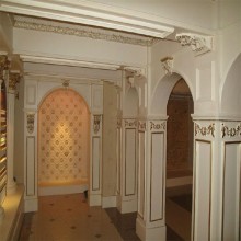 石膏線(xiàn)廠(chǎng)家直供 浮雕 圓弧 梁托 羅馬柱 各種定制石膏線(xiàn)