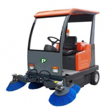 陜西普森西安掃地機(jī)電動中小型清掃車、地下車庫小區(qū)物業(yè)掃地機(jī)